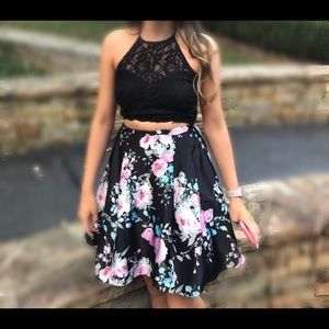 2 piece homecoming/ prom dress